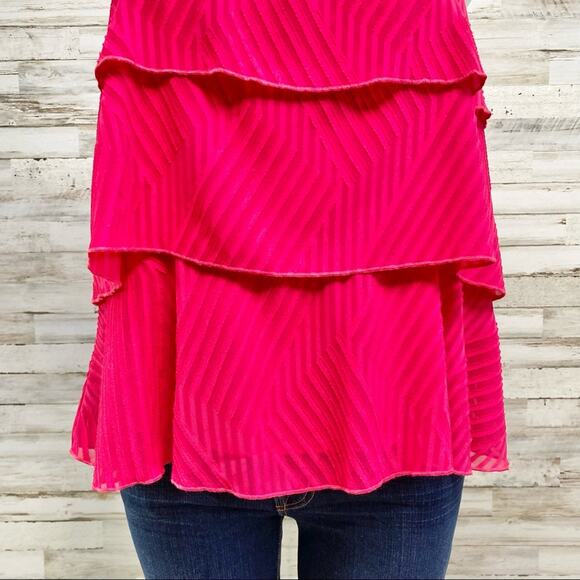 Anthropologie Amadi Ameline Tank Top Sleeveless Womens Size S Fuchsia Pink - Picture 4 of 16